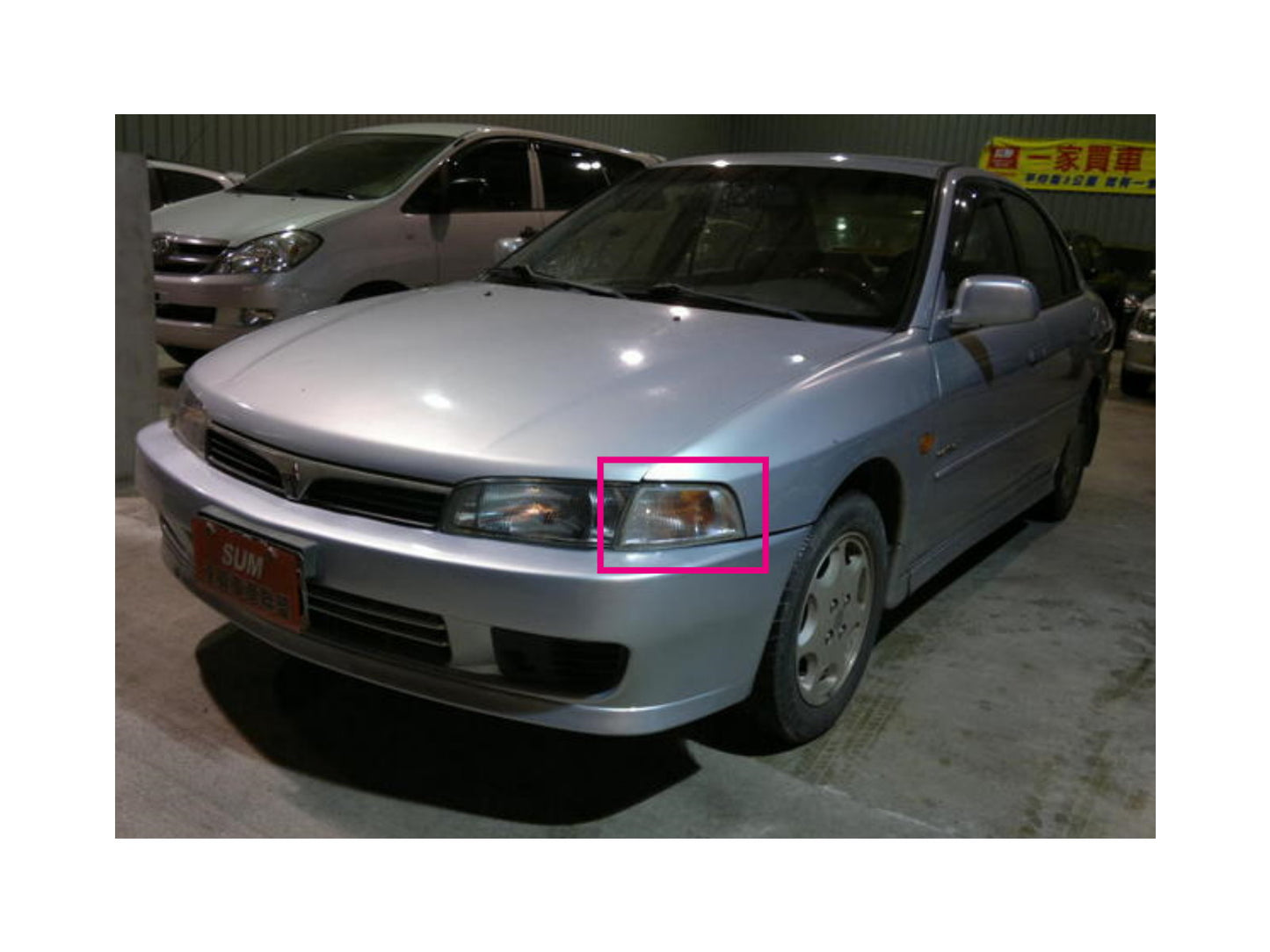 CrazyTheGod Virage 1997-2002 Corner Lamp SIDE INDICATOR Repeate Yellow for Mitsubishi