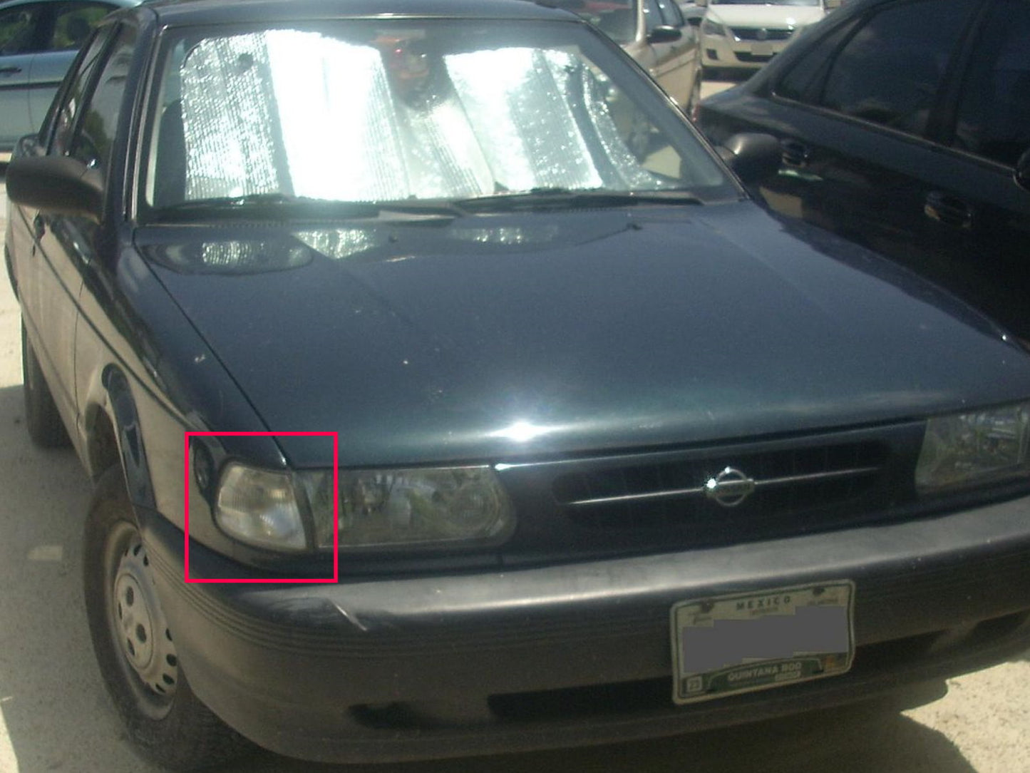 CrazyTheGod Sunny B13 Third generation 1995-2017 Sedan/Coupe 2D/4D Clear Corner Light V2 Chrome for NISSAN