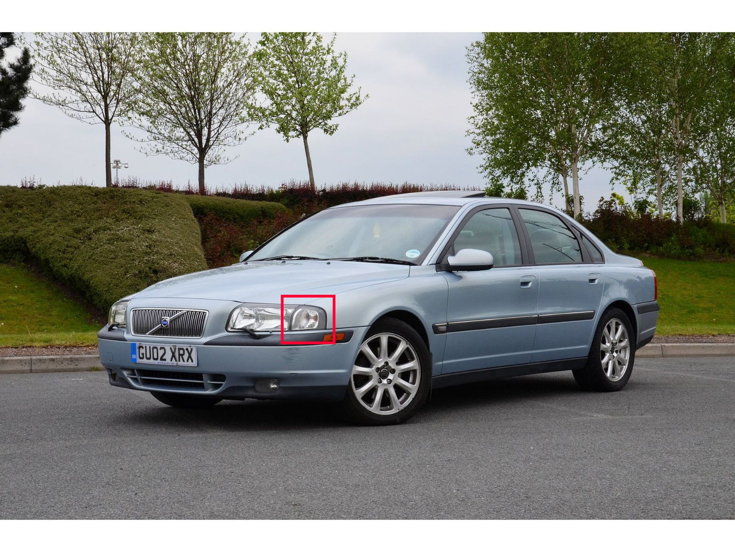 CrazyTheGod S80 thế hệ đầu tiên 1999-2003 Sedan 4D ĐÈN GÓC CRYSTAL cho VOLVO