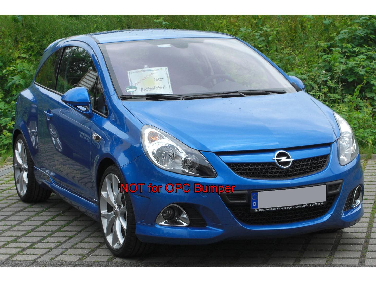 CrazyTheGod CORSA D 2006-2010 Pre-Facelift ฝาครอบไฟตัดหมอก LED DRL Daytime Running สำหรับ OPEL