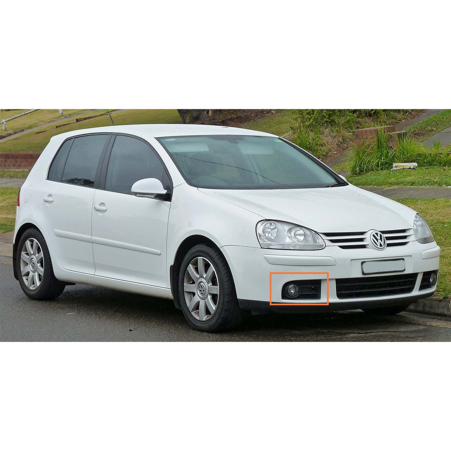 CrazyTheGod Golf 5 รุ่นที่ 5 ปี 2004-2009 แฮทช์แบ็ก/วากอน 3D/5D LED DRL Daytime Running Light Lamp สีควันสำหรับ VW Volkswagen