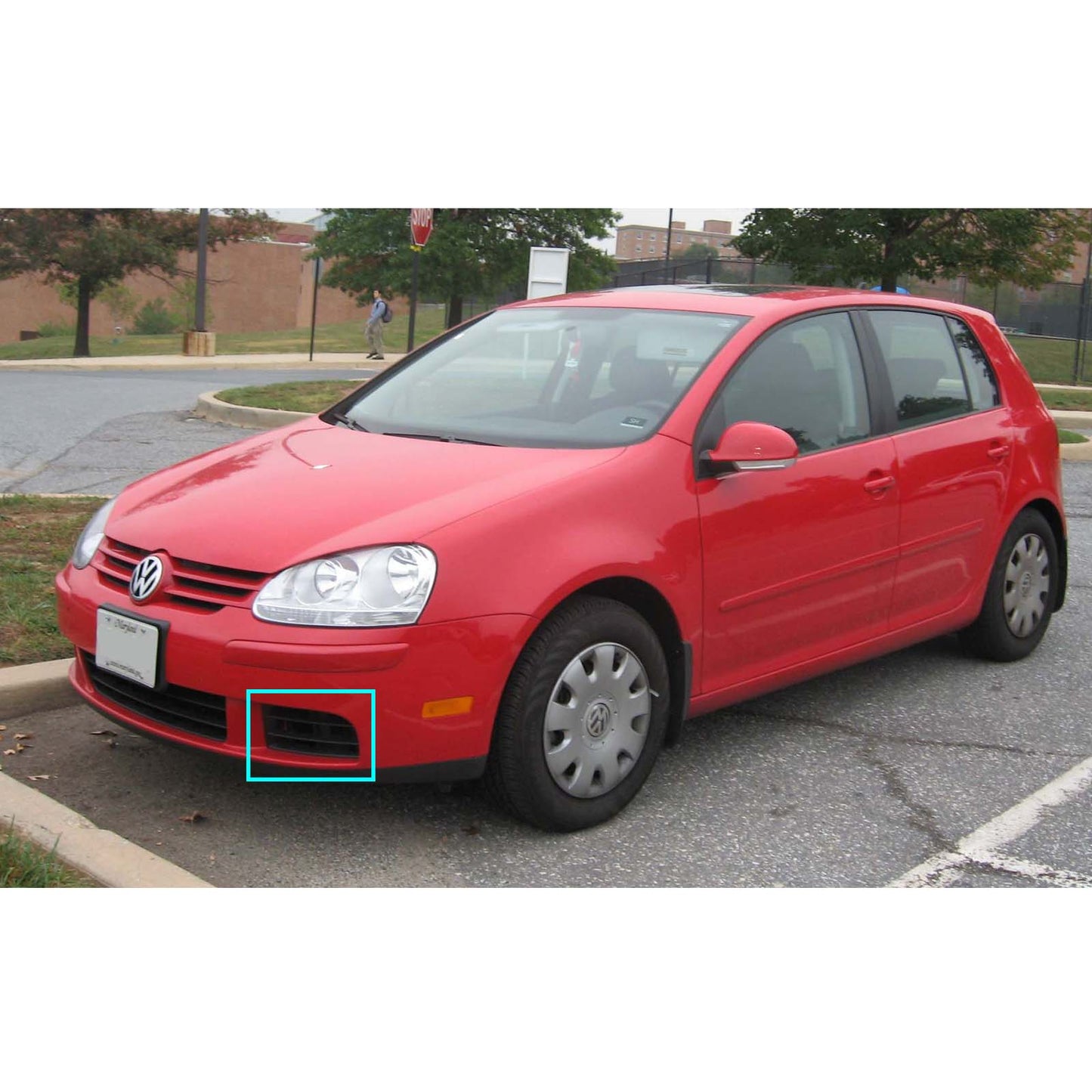 ไฟ LED DRL Daytime Running Light แบบ 3D/5D ของ CrazyTheGod Rabbit สำหรับรถ Volkswagen รุ่น Hatchback/Wagon ปี 2004-2009 สีควันบุหรี่