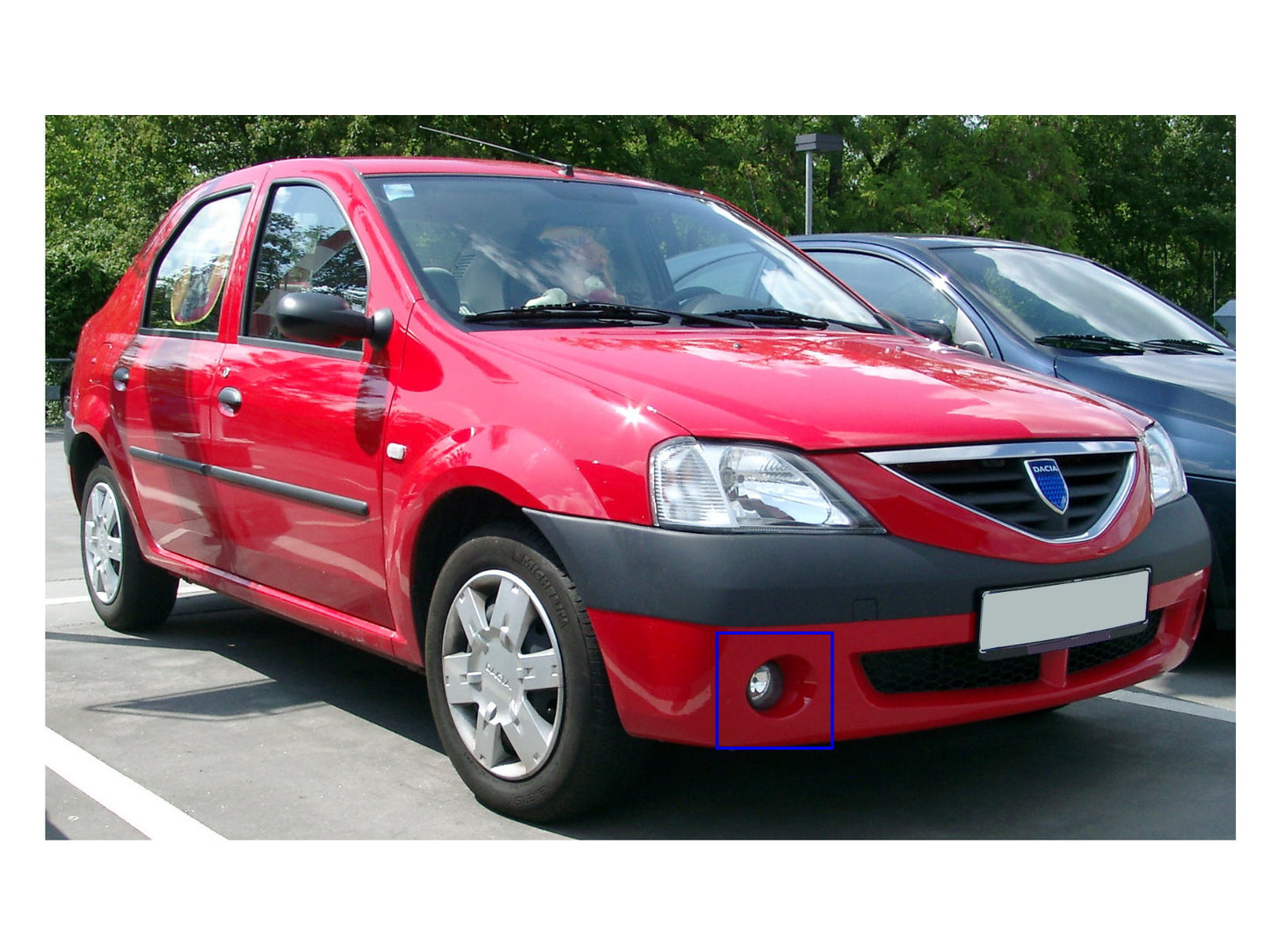 CrazyTheGod LOGAN 2004-2008 ไฟ DRL LED ไฟตัดหมอกสำหรับ DACIA