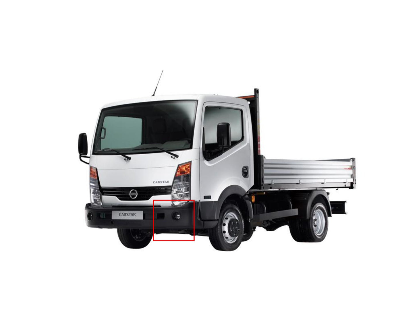 CrazyTheGod CABSTAR 2007-2013 DRL LED GLASS Fog Light Lamp for NISSAN