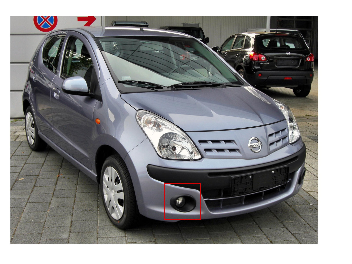 CrazyTheGod PIXO 2008-present DRL LED GLASS Fog Light Lamp for NISSAN