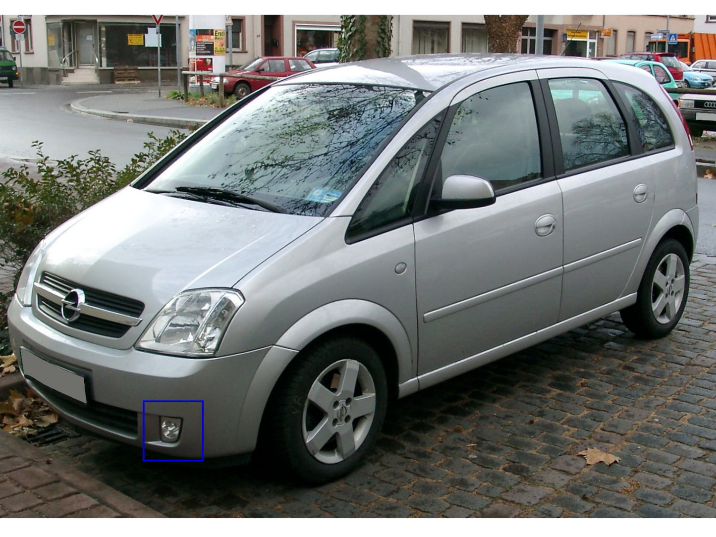 CrazyTheGod MERIVA A 2003-2010 DRL LED GLASS Fog Light Lamp for OPEL