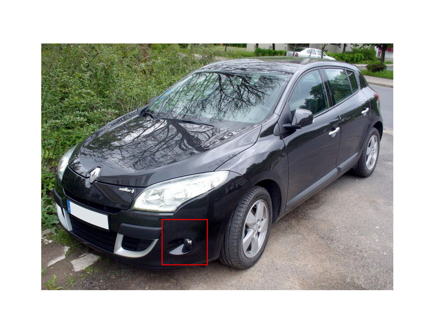 CrazyTheGod MEGANE II GRANDTOUR 2003-2008 ไฟ DRL LED ไฟตัดหมอกสำหรับ RENAULT