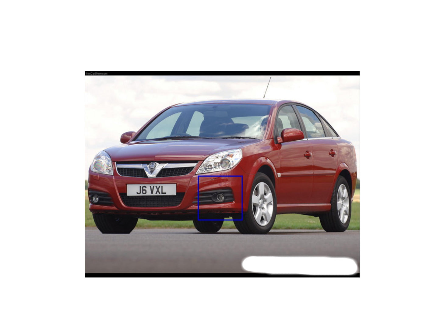 CrazyTheGod VECTRA 2005-2008 DRL LED GLASS Fog Light Lamp for VAUXHALL