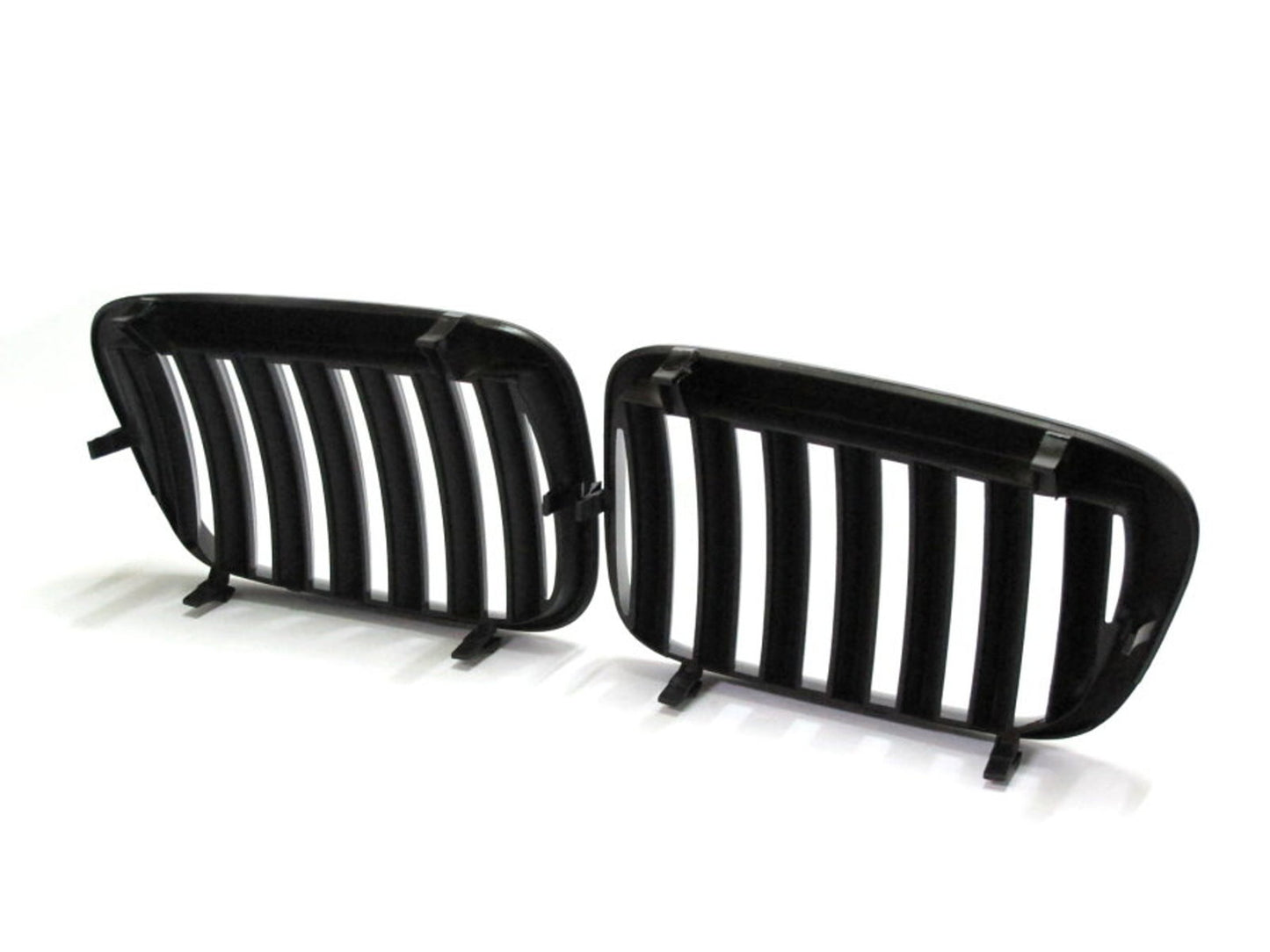 CrazyTheGod 3-Series E46 COMPACT 2000-2005 Hatchback 3D X5LOOK GRILLE/GRILL Gloss Black for BMW