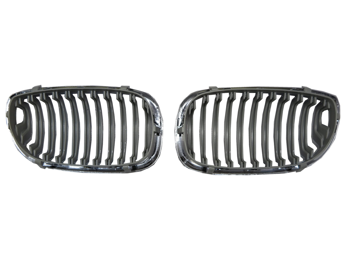 CrazyTheGod 3-Series E46 2002-2005 FACELIFT Coupe/Convertible 2D/3D GRILLE/GRILL Chrome for BMW