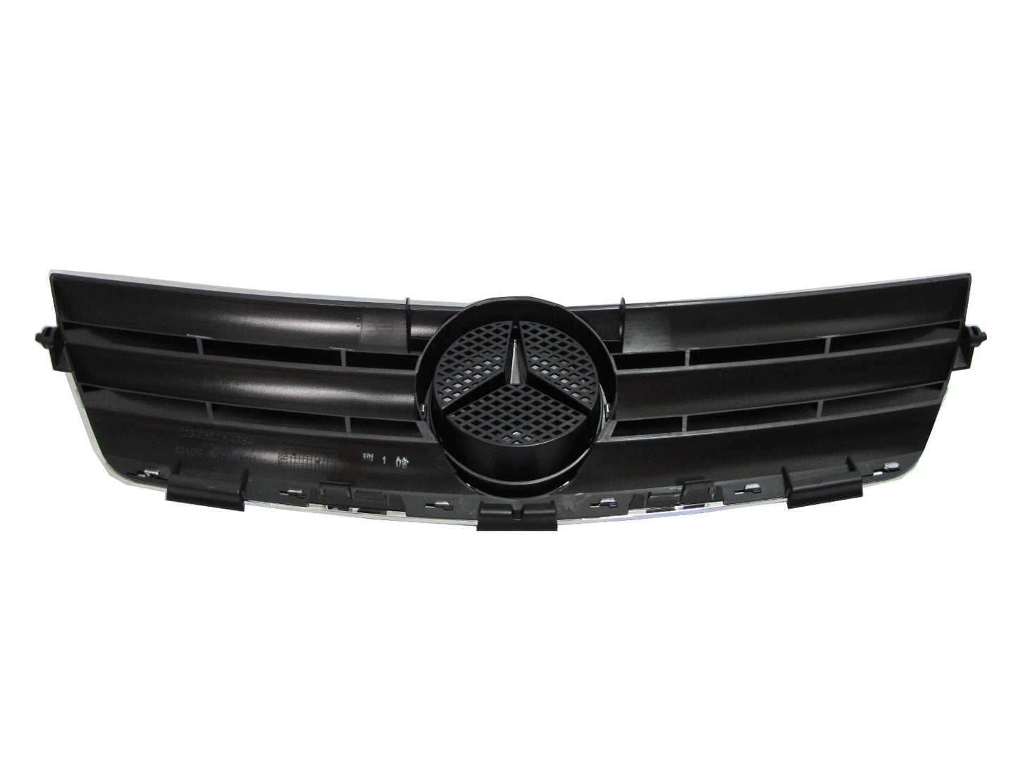 CrazyTheGod W203 2004-2007 COUPE GRILLE/GRILL 3FIN CHROME/BLACK for Mercedes-Benz