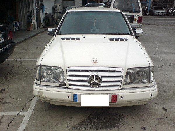 CrazyTheGod W124 1993-1996 Facelifted GRILLE/GRILL 5FIN CHROME/SILVER for Mercedes-Benz