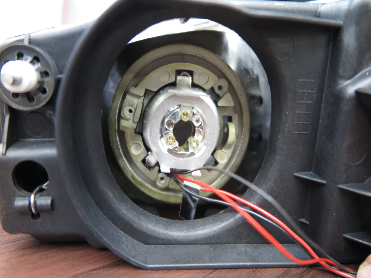 CrazyTheGod 300 Series First generation 1994-2005 Hatchback 3D CCFL Bi-Projector HID Glass Headlight Headlamp W/ Corner Lamp Black for PROTON LHD