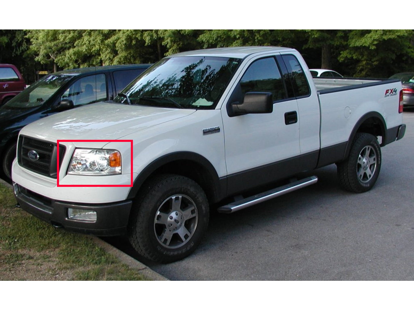 CrazyTheGod F-Series SuperDuty F150 Eleventh generation 2004-2008 Pickup 2D/4D Angel-Eye Projector Headlight Headlamp Chrome for FORD RHD