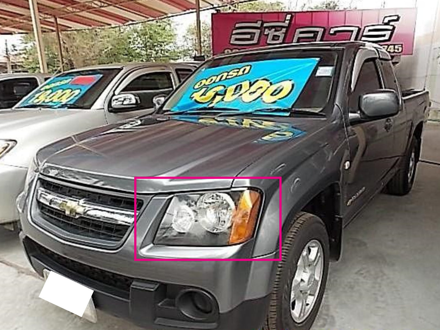 CrazyTheGod Colorado RC thế hệ đầu tiên 2008-2012 FACELIFT Pickup 4D Guide LED Angel-Eye Projector Headlight Đèn pha màu đen cho CHEVROLET CHEVY RHD
