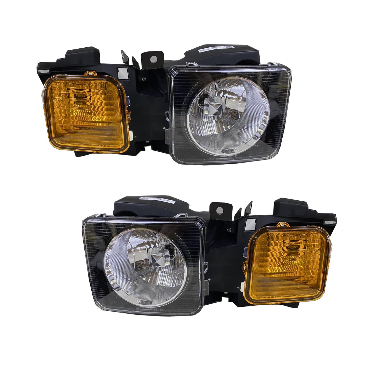 CrazyTheGod H3 2006-2010 OE Headlight Headlamp Chrome for HUMMER