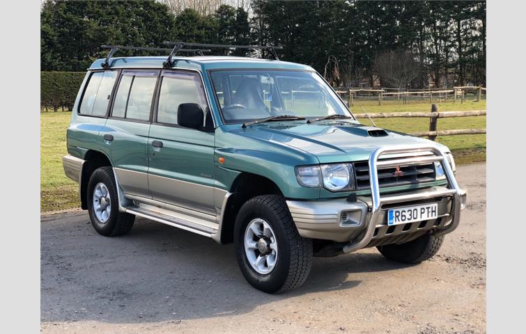 CrazyTheGod SHOGUN V20 Second generation 1991-1999 SUV 3D/5D Clear Glass Headlight Headlamp Black for Mitsubishi LHD