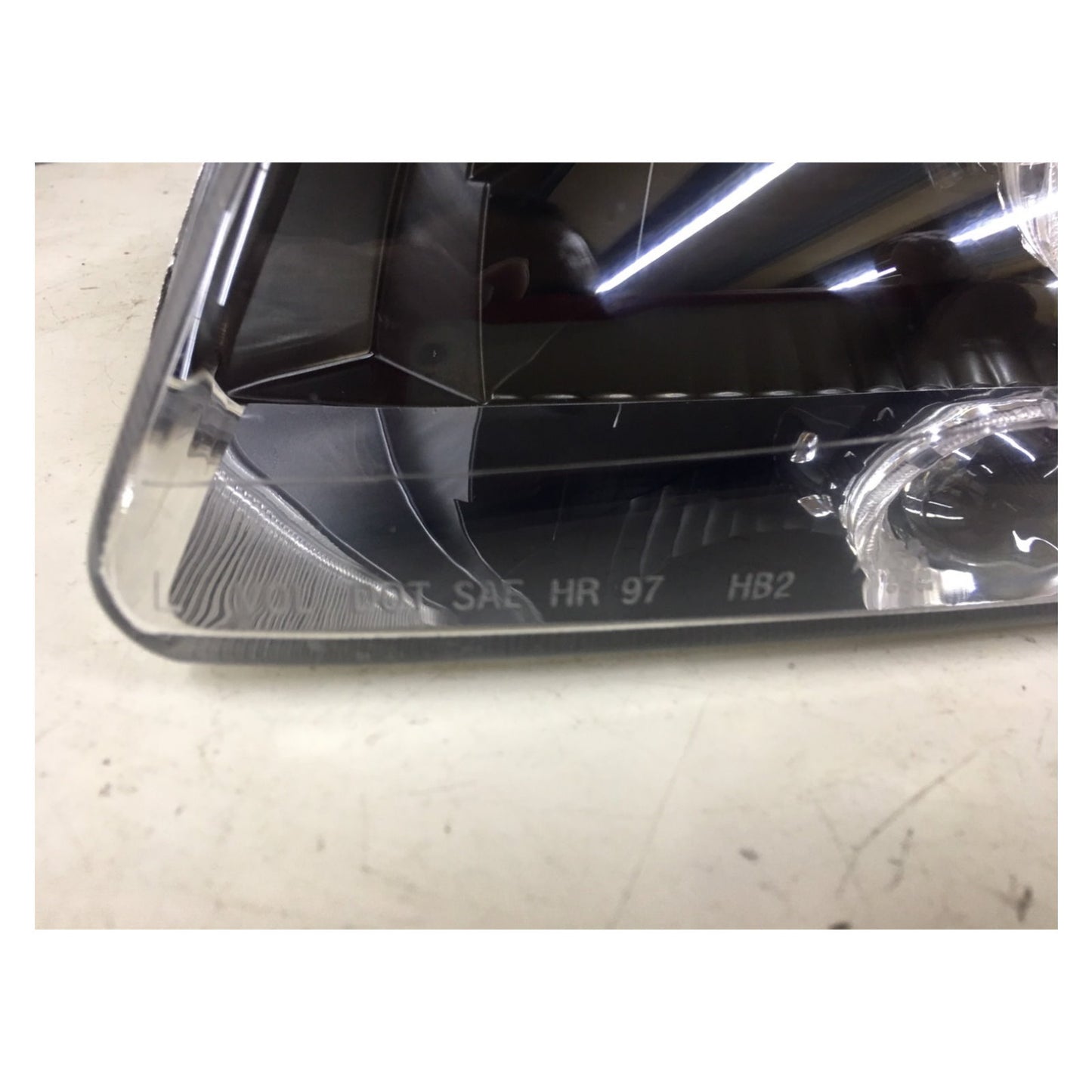 CrazyTheGod 626 Seventh generation 2000-2002 Pre-Facelift Sedan 4D Projector HID Headlight Headlamp Black US for MAZDA LHD