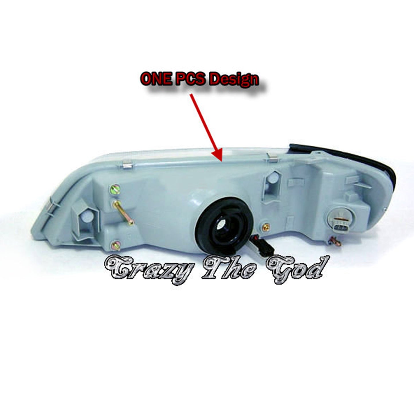 CrazyTheGod Cefiro A32 1995-1998 Sedan/Wagon 4D/5D Clear Headlight Headlamp Chrome for NISSAN LHD