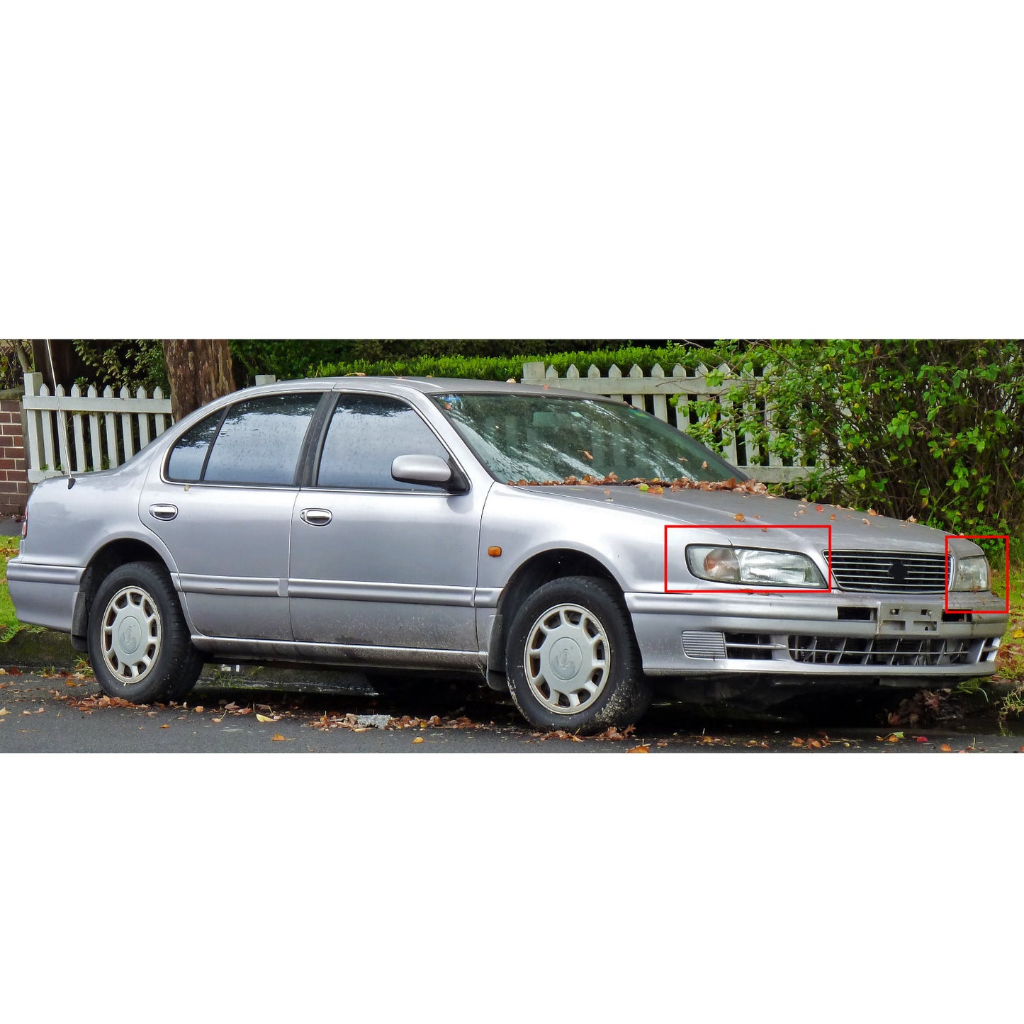 CrazyTheGod Cefiro A32 1995-1998 LED Angel-Eye Projector Headlight Headlamp Black EUROPE V3 for NISSAN RHD