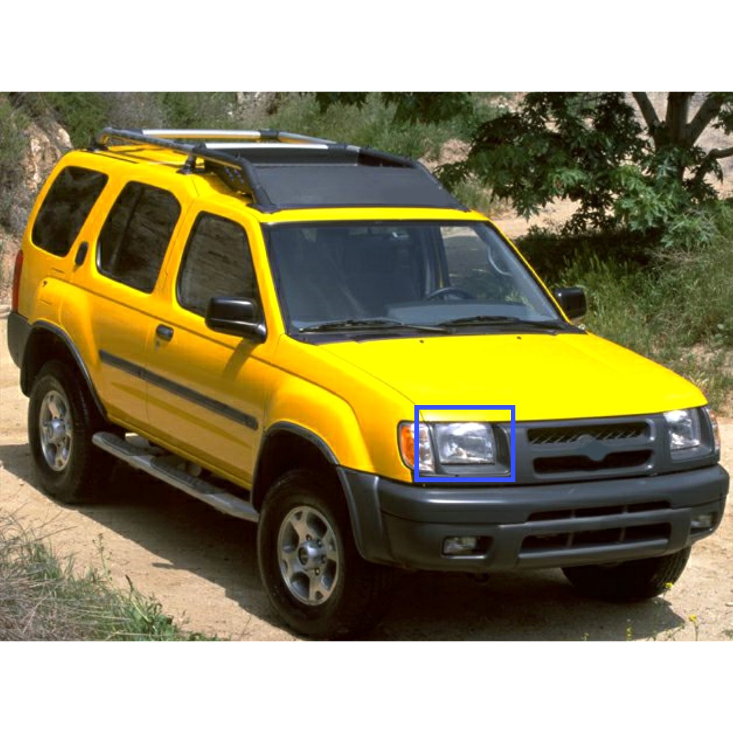 CrazyTheGod Winner D22 รถกระบะ/รถบรรทุก Pre-Facelift รุ่นแรก ปี 1998-2000 พร้อมไฟหน้าแบบโปรเจคเตอร์ Bi-LED Angle-Eye LED แบบ LED โครเมียม สำหรับ NISSAN RHD