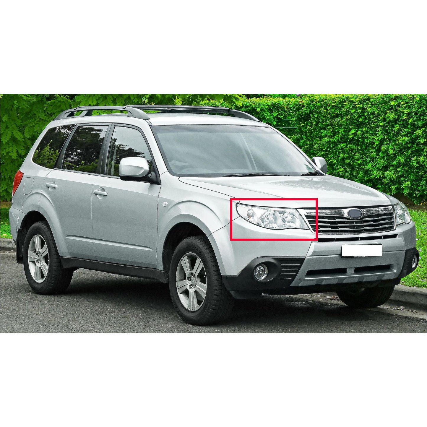 CrazyTheGod Forester SH Third generation 2008-2013 Wagon 5D Projector HID Headlight Headlamp Black for SUBARU LHD