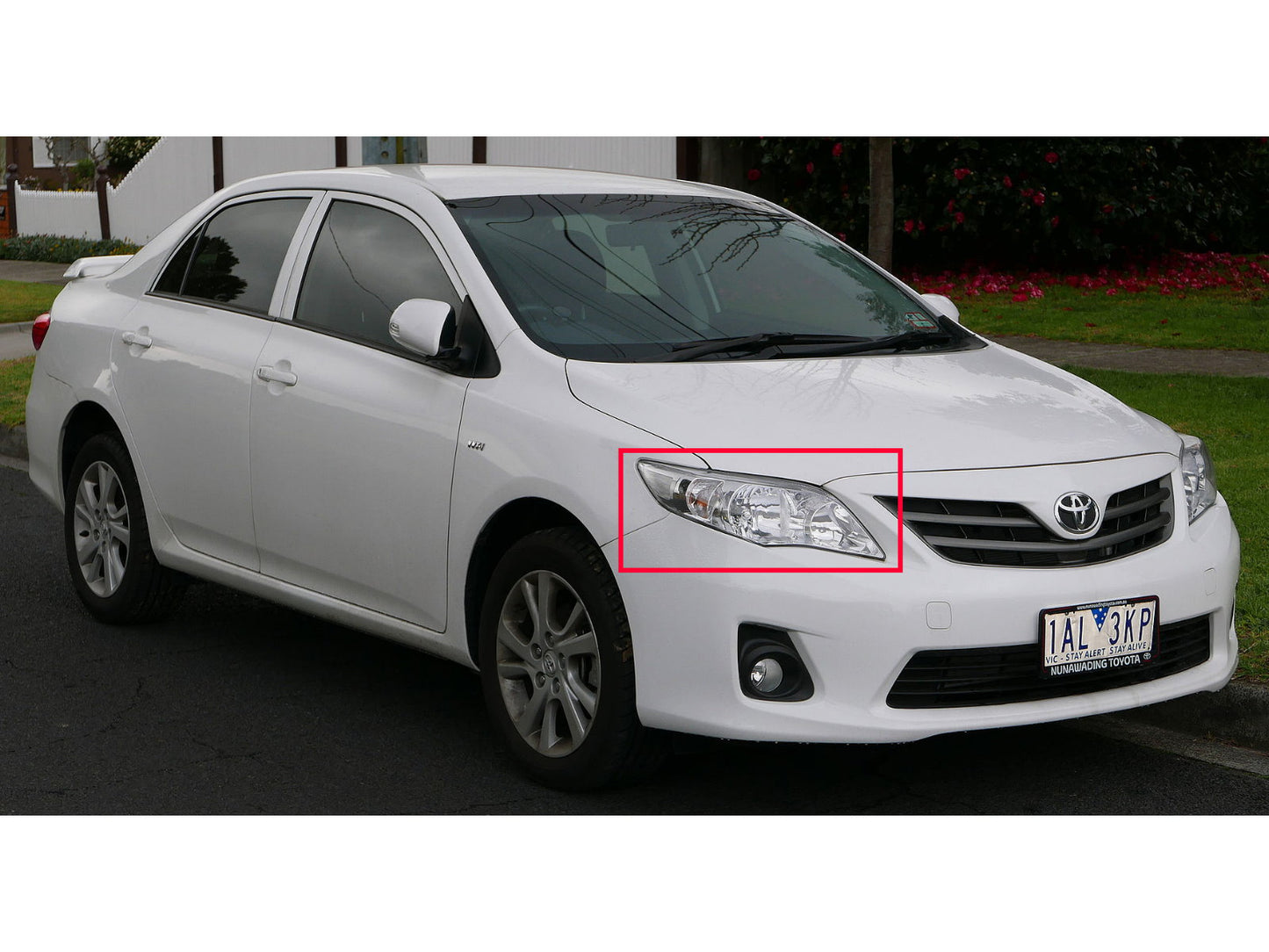 CrazyTheGod Corolla E140 2011-2013 Facelift Sedan 4D Guide LED Angel-Eye Projector Headlight Headlamp Black for TOYOTA LHD