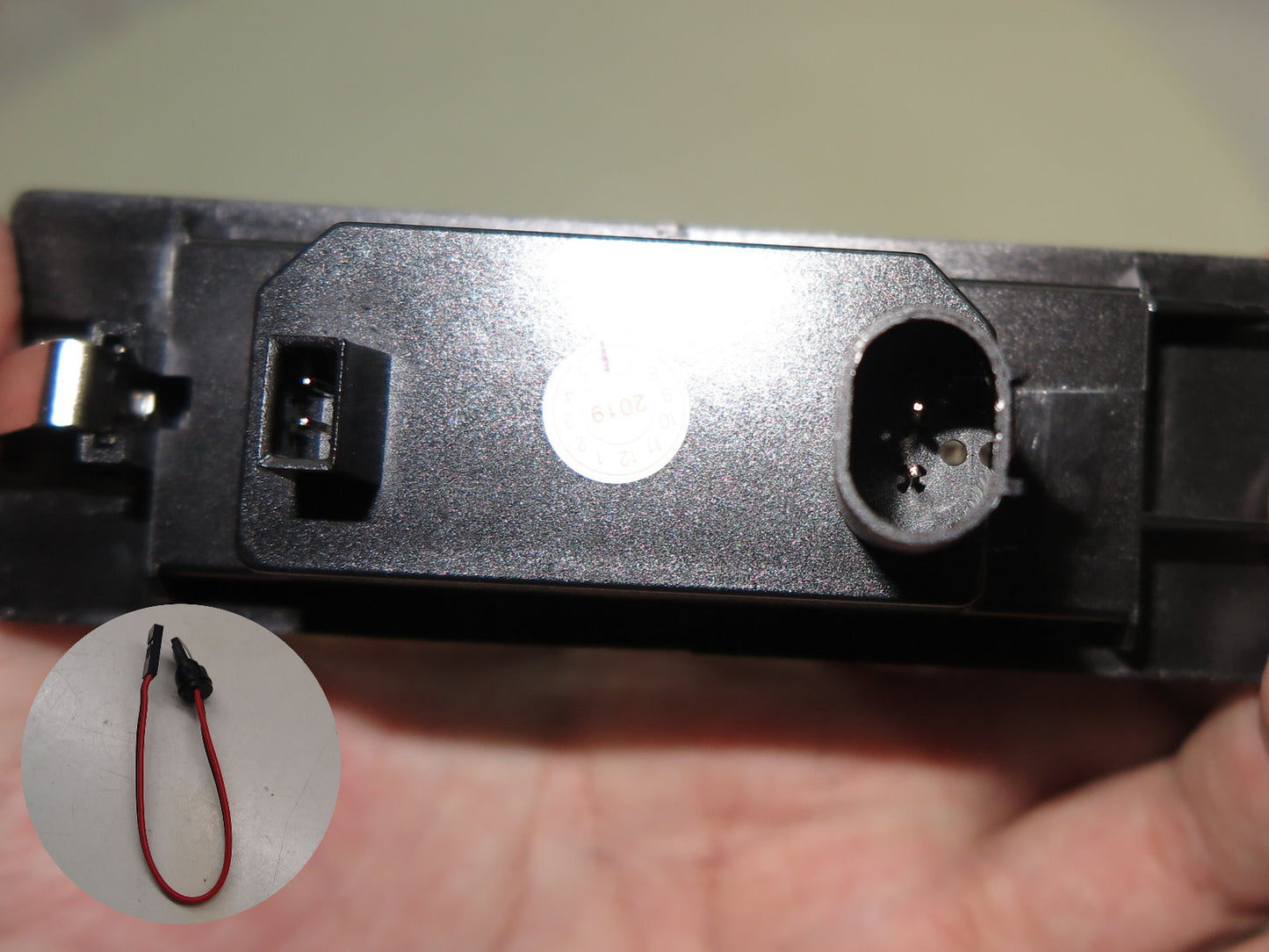 CrazyTheGod 1-Series E87 First generation 2004-2006 Hatchback 5D LED License Lamp White for BMW