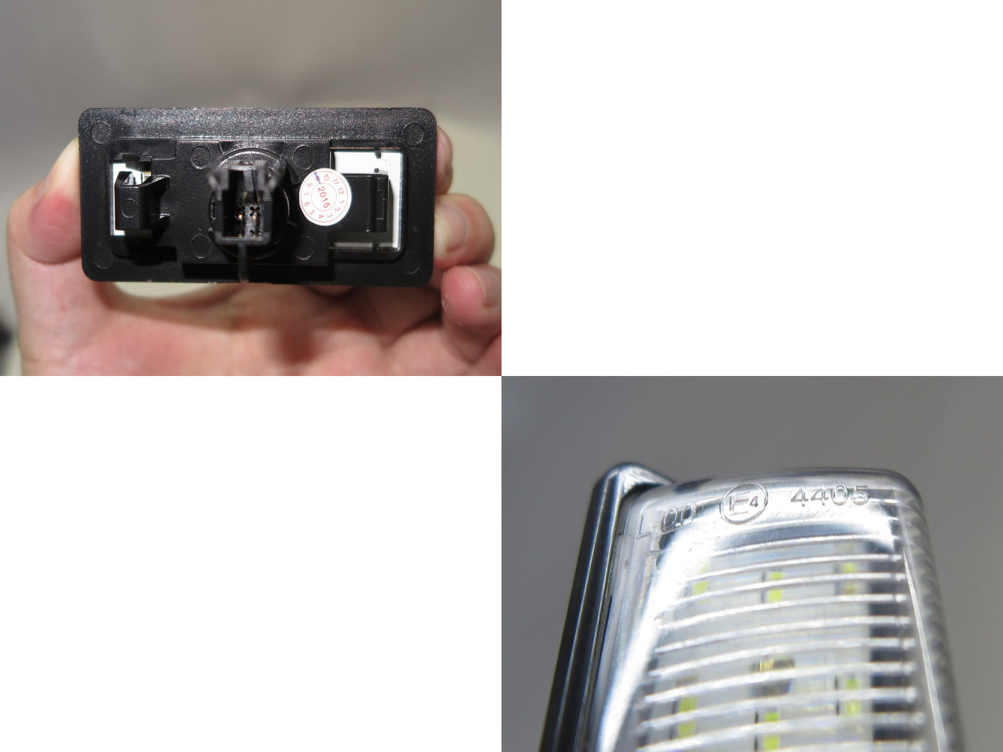 CrazyTheGod Altima L33 Fifth generation 2012-2018 Sedan 4D LED License Lamp White for NISSAN