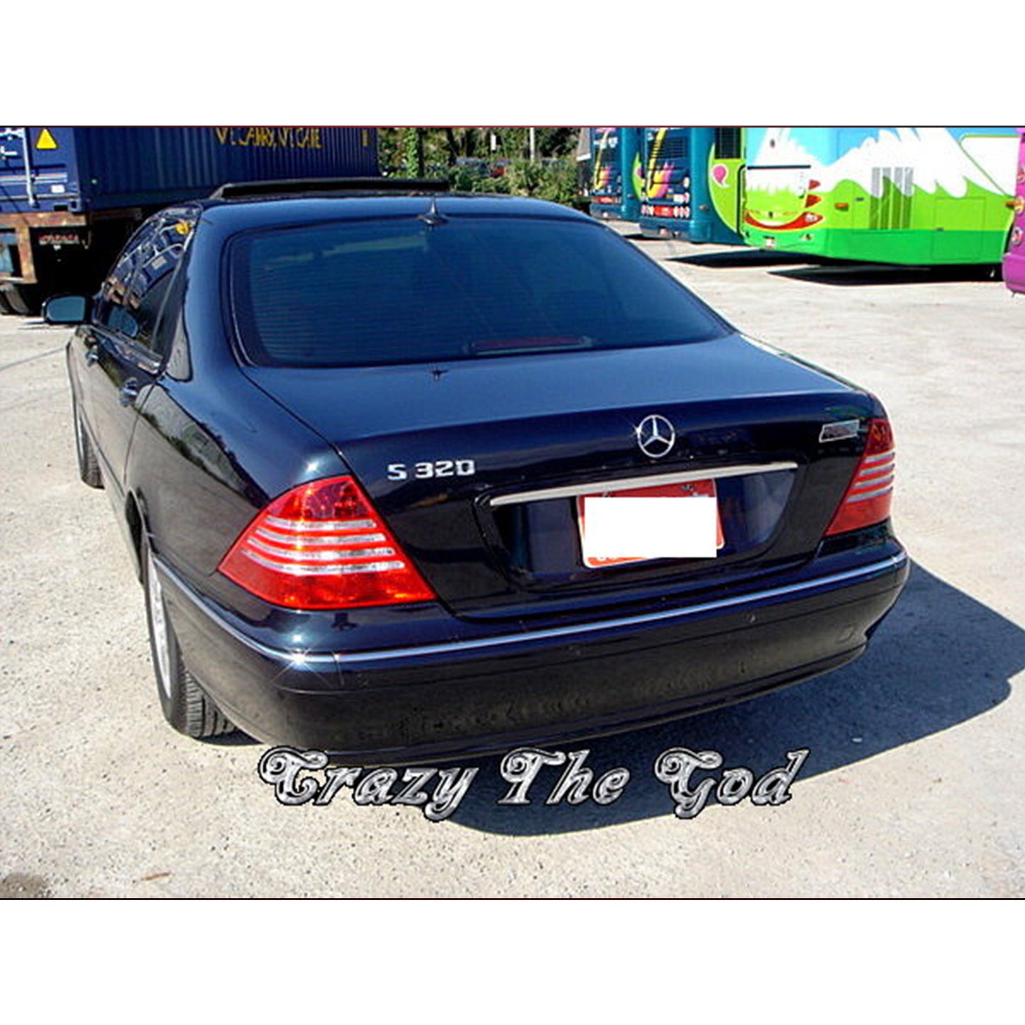 CrazyTheGod S-CLASS W220 Thế hệ thứ tư 2000-2006 Sedan 4D Đèn hậu LED màu đỏ/trắng cho Mercedes-Benz