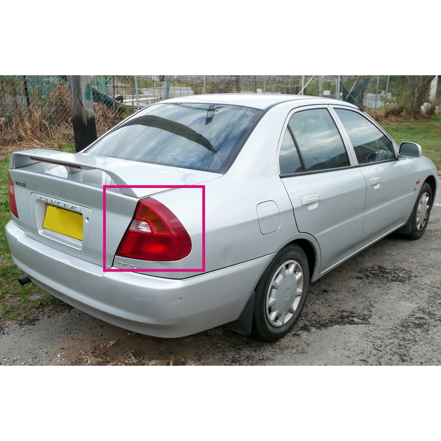 CrazyTheGod Lancer thế hệ thứ năm 1998-2000 Sedan nâng cấp 4D Đèn hậu LED màu đỏ cho Mitsubishi