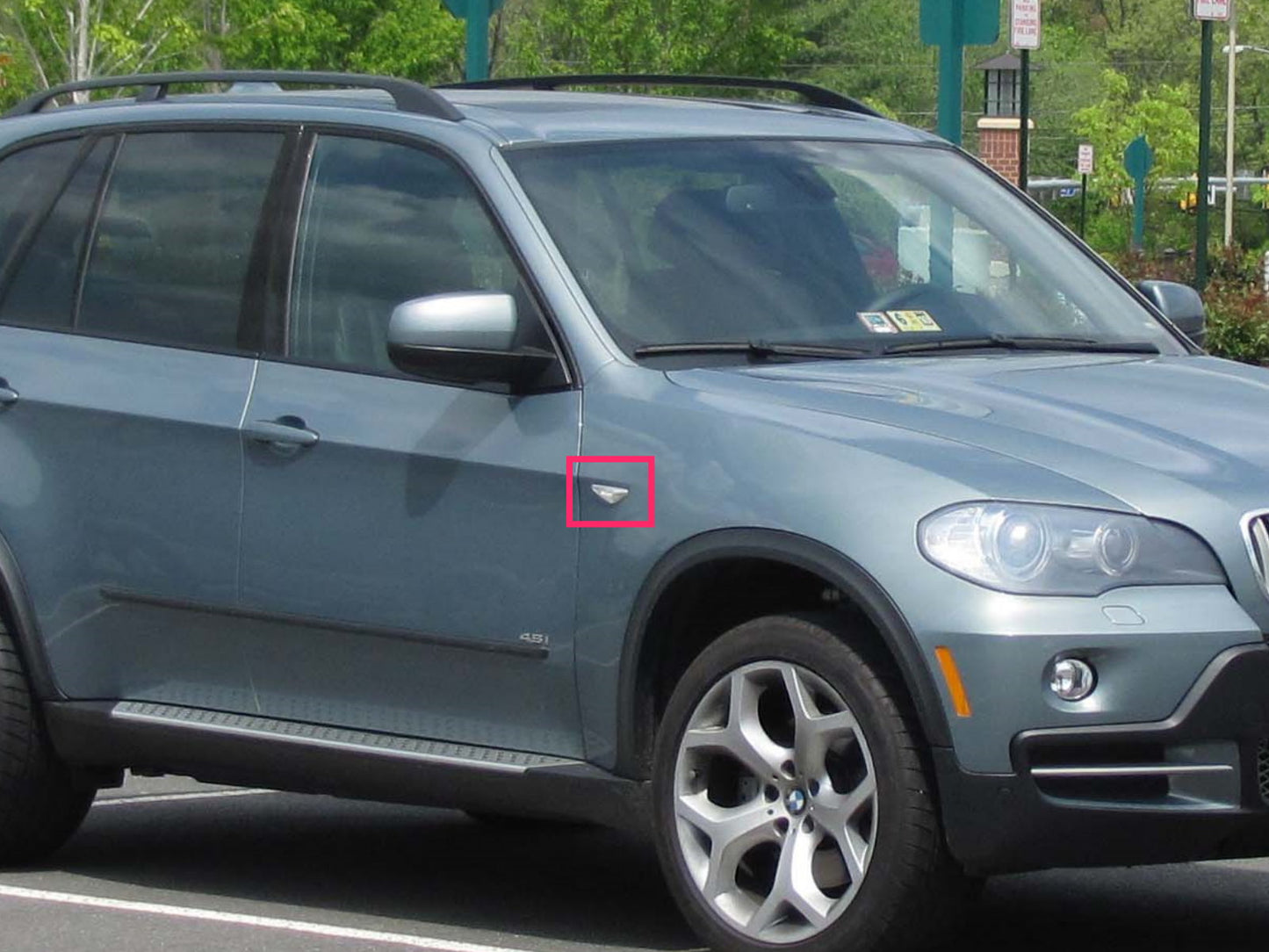 CrazyTheGod X5 E70 Second generation 2006-2013 SUV 5D LED Scrolling flickering Side Marker Light Lamp Smoke for BMW