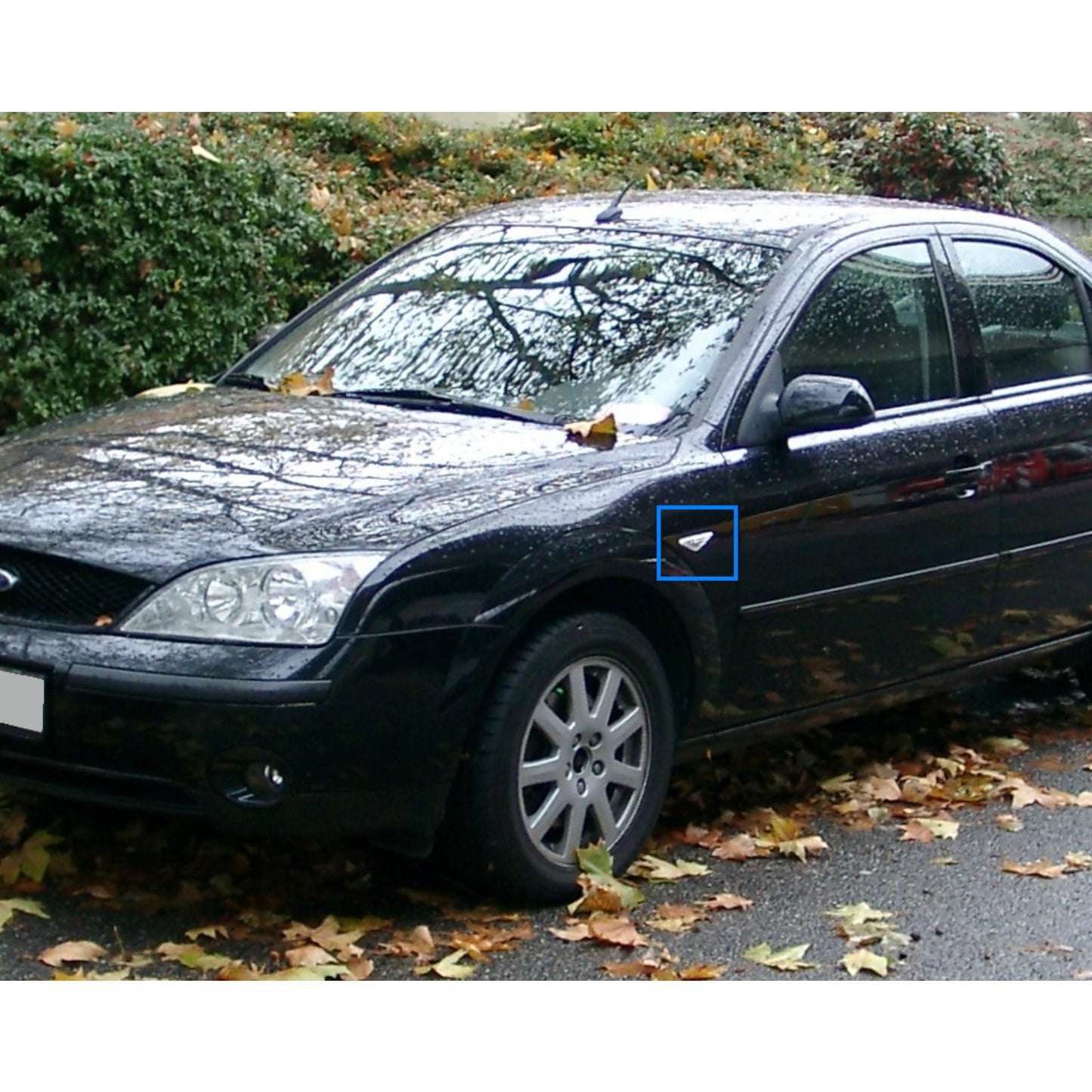 CrazyTheGod Mondeo B4Y/B5Y/BWY ไฟเลี้ยวด้านข้าง LED ไดนามิก รุ่นที่สอง ปี 2000-2006 สำหรับรถรุ่น Sedan/Wagon 4D/5D สีโครเมียม สำหรับรถ FORD