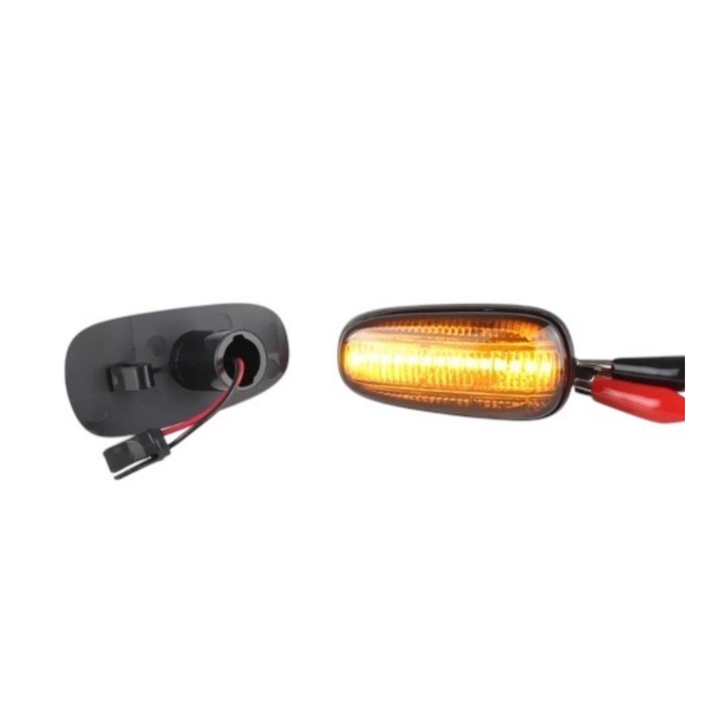 CrazyTheGod ZAFIRA 1998-2005 LED Dynamic Turn signal Side Marker Light Lamp Smoke for OPEL