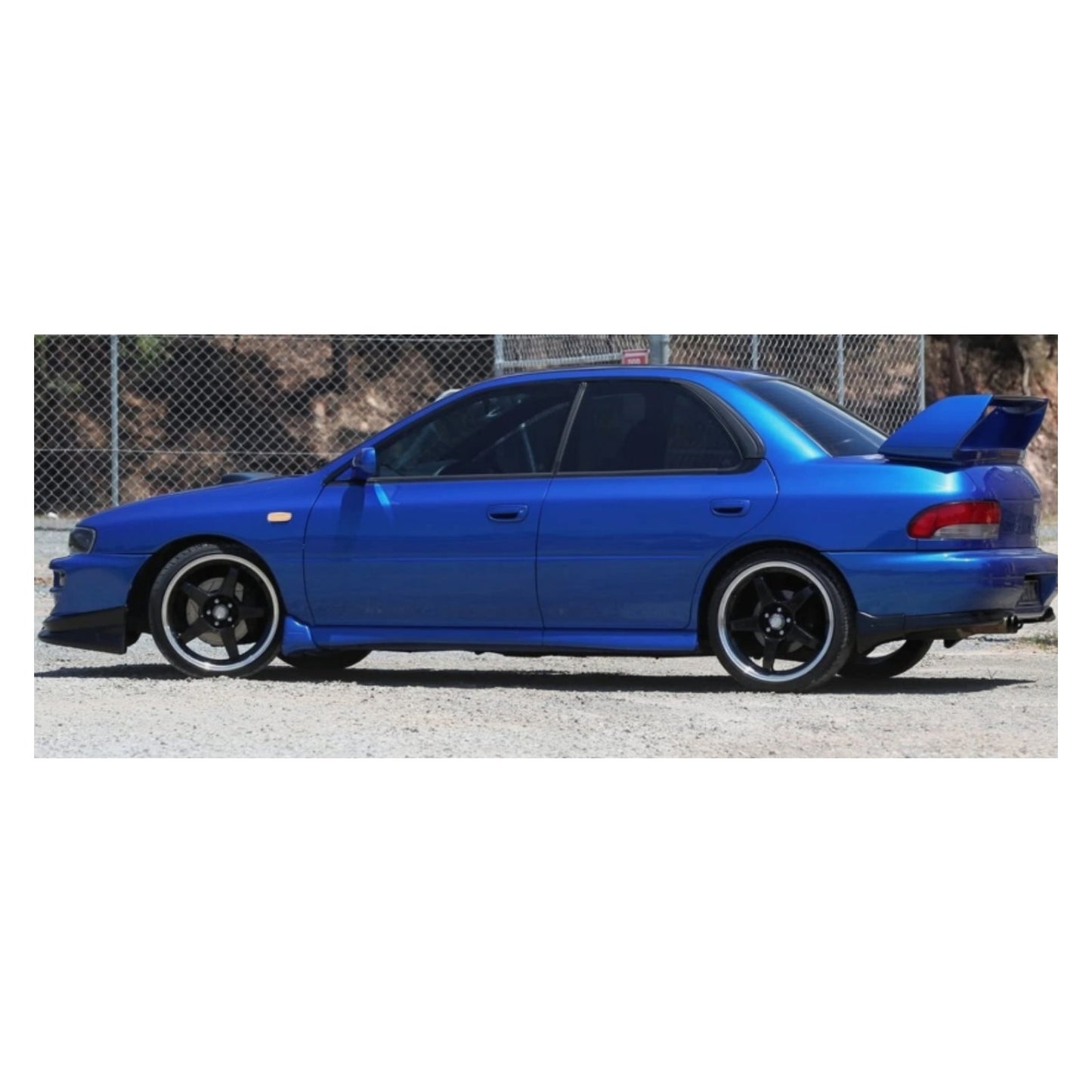 CrazyTheGod IMPREZA GC GF GM First generation 1995-2000 Coupe/Sedan/Hatchback 2D/4D/5D LED Dynamic Turn signal Side Marker Light Lamp Chrome for SUBARU