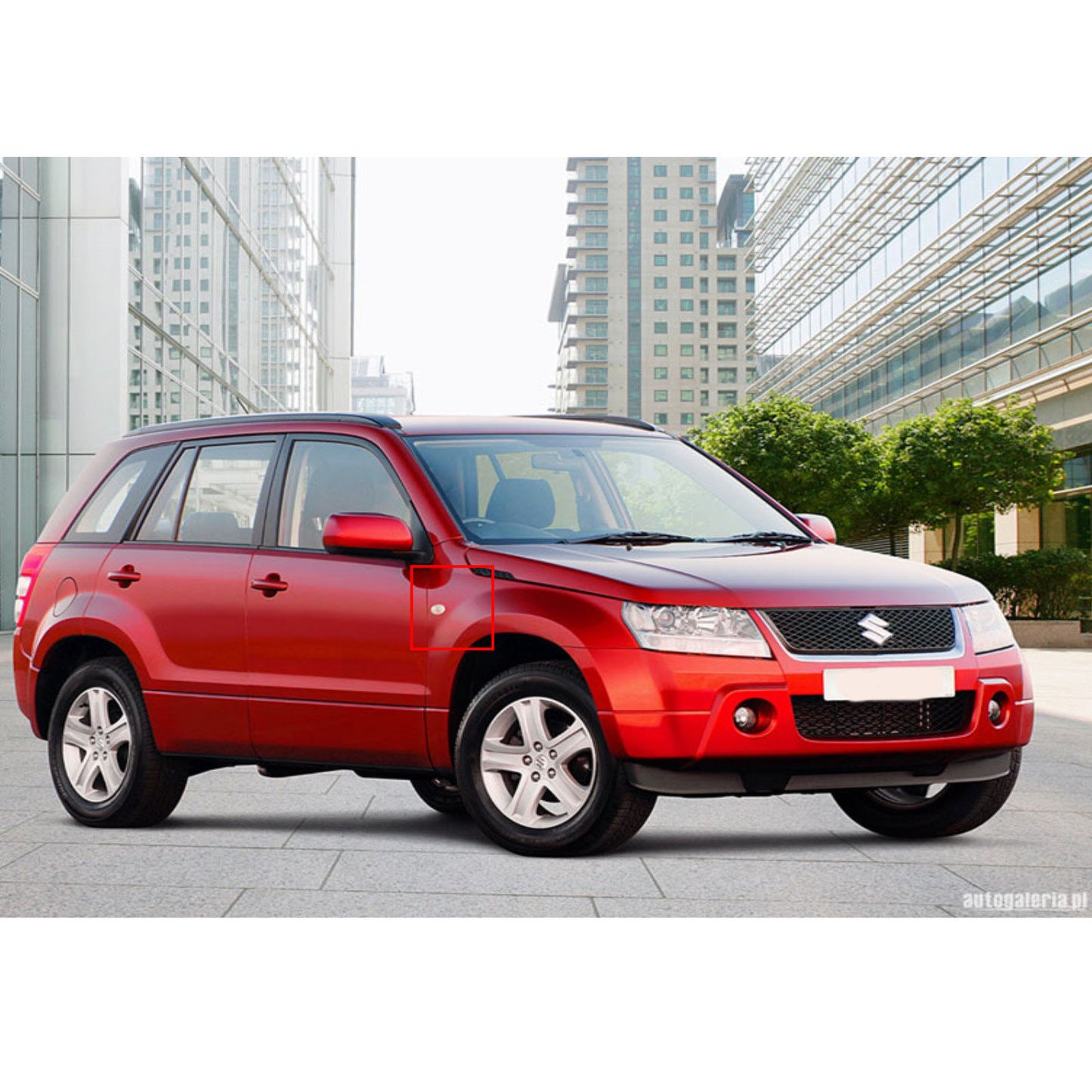 CrazyTheGod Grand Vitara รุ่นที่ 3 2005-2012 SUV 5D LED ไดนามิกไฟเลี้ยวด้านข้างโคมไฟสีควันสำหรับ SUZUKI