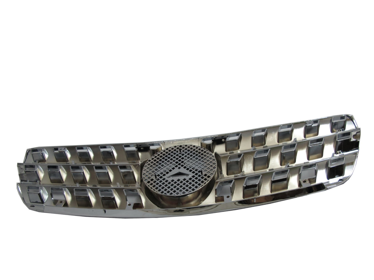 CrazyTheGod W163 1998-2005 GRILLE/GRILL 3FIN CHROME for Mercedes-Benz V1 W164 Look