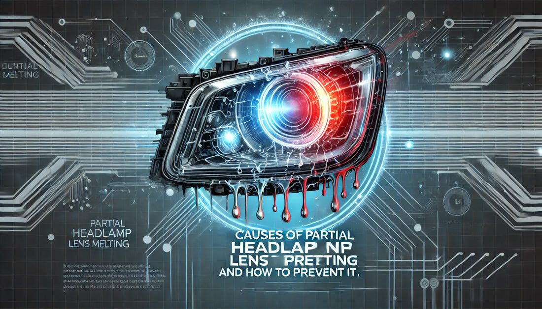 Causes of Partial Headlamp Lens Melting and How to Prevent It