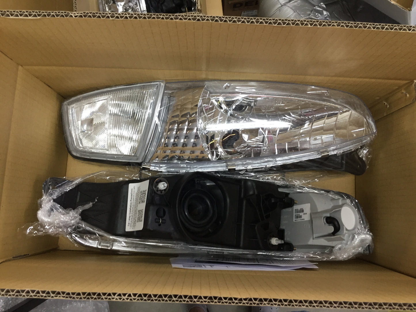 CrazyTheGod Colt 1995-2002 Hatchback 3D Clear Headlight Headlamp Chrome EUROPE for Mitsubishi LHD