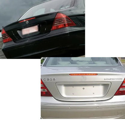 CrazyTheGod C-CLASS W203 2000-2006 LED Rear Tail Third Brake Light Red for Mercedes-Benz