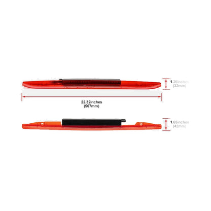 CrazyTheGod 986 1996-2004 OE LED Third Brake Light Red for PORSCHE