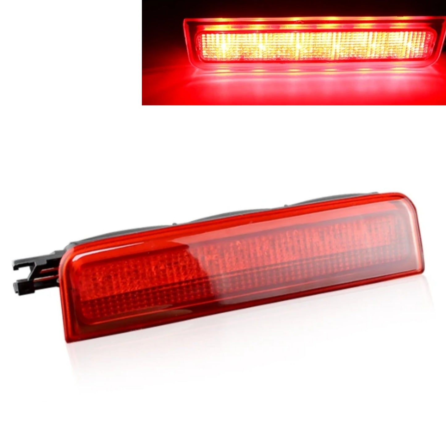 CrazyTheGod Caddy 2002-2008 LED Rear Tail Third Brake Light Red for VW Volkswagen
