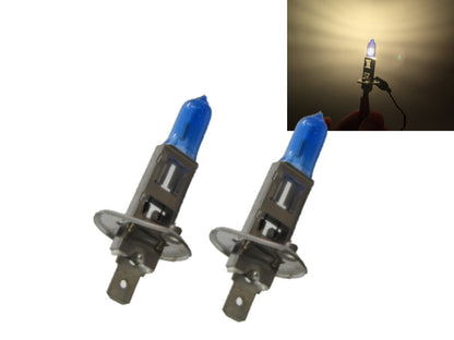 2PCS H1 Halogen Headlight Bulb – 12V 55W High Brightness | Universal Replacement for Cars & Motorcycles