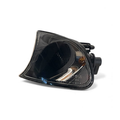 CrazyTheGod 3-Series E46 Fourth generation 1999-2001 Coupe/Convertible 2D Clear Corner Light Black for BMW