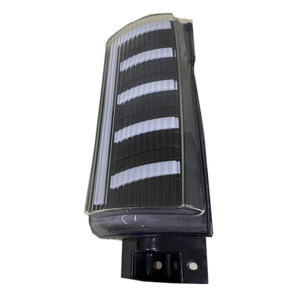 CrazyTheGod ELF 100P N-SERIES NJR85 Sixth generation 2007-Present Truck LED V2 Corner Light Black for ISUZU