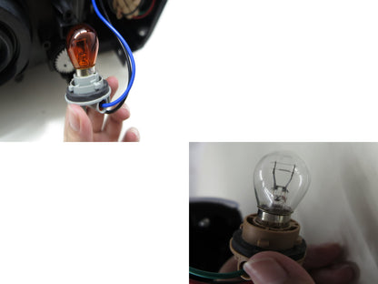 CrazyTheGod ELF 600P N-SERIES NPR NKR NHR 2004-Present Truck 2D Clear Corner Light Black for ISUZU