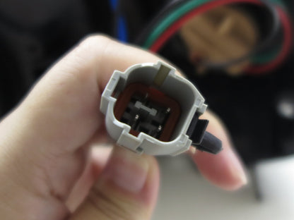 CrazyTheGod ELF 600P N-SERIES NPR NKR NHR 2004-Present Truck 2D Clear Corner Light Black for ISUZU