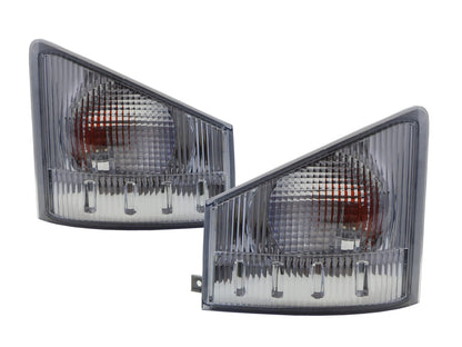 CrazyTheGod ELF 700P N-SERIES NKR NPR NQR NPS Sixth generation 2007-present Truck Clear Corner Light Chrome for ISUZU
