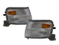 CrazyTheGod Delica L300 1999-present VAN/Pickup 2D/4D Clear Corner Light Chrome for Mitsubishi
