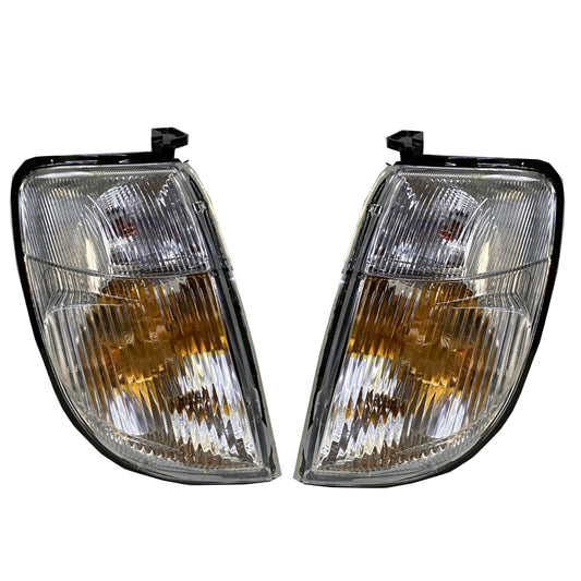 CrazyTheGod Navara D22 1997-2000 Pickup Truck/Ute/Bakkie OE Corner Light Chrome for NISSAN